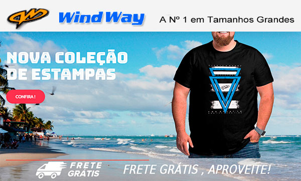 Windway Moda Grande Masculina Windway Moda Grande Masculina